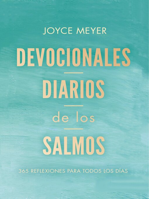 Title details for Devocionales diarios de los Salmos by Joyce Meyer - Available